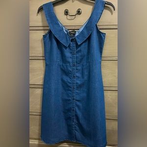 Adorable Blue Jumper Dress